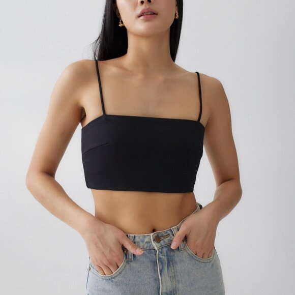 Love Bonito Black Camisole Top - Picture 3 of 8